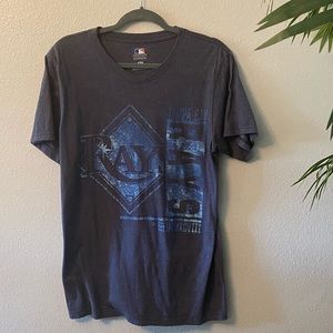 🏈Genuine Merchandise Men’s Tampa Bay Rays Gray T-Shirt Size Medium